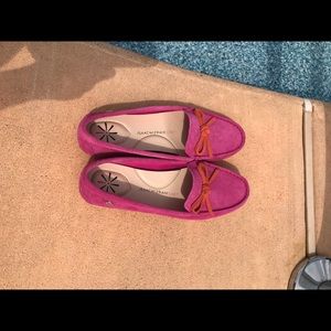 Isaac Mizrahi Suede Driving Moccasins. Like new